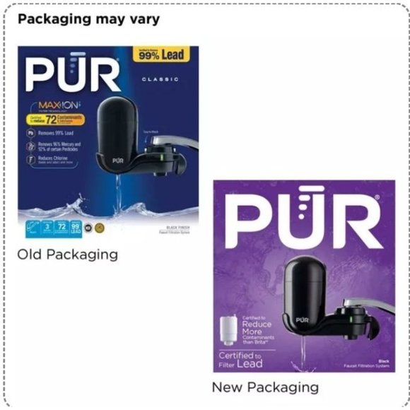 PUR® black Basic Faucet-Mount Water Filtration System - Picture 12 of 12